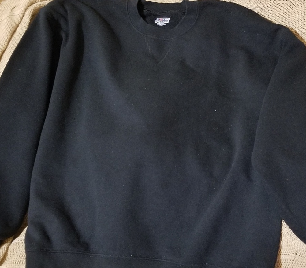 Black Jerzees Sweatshirt